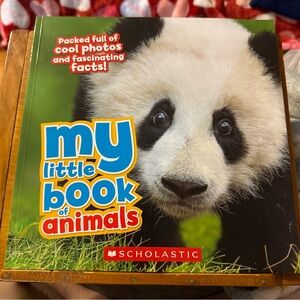 Scholastic My Little Book of Animals by Camilla de la Bédoyère Children’s Book